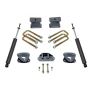 MaxTrac 04-18 Nissan Titan 2WD 4in Rear Lift Kit