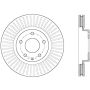 StopTech Performance Front Right Brake Rotor