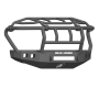Road Armor 61743B-NW 17-20 Ford F-250 Stealth Wide Fender Flare Front Bumper w/Intimidator Guard - Tex Blk