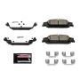 PowerStop Z36-1707 PowerStop - Z36 Truck and SUV Carbon-Fiber Ceramic Brake Pads with Hardware Kit