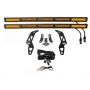Diode Dynamics DD6088 18-21 Jeep JL Wrangler/Gladiator SS30 Bumper Bracket Kit - Amber Combo Dual