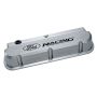FORD FRD302-138 SBF Alm Valve Cover Set Slant-Edge Polished