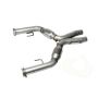 BBK Performance Parts 1637 2005-2010 MUSTANG GT 2-3/4 SHORT MID X PIPE WITH CONVERTERS