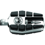 Kuryakyn 4470 Zombie Pegs With Male Mount Chrome
