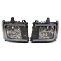 Raxiom S531791 07-13 GMC Sierra 1500 Axial Series Headlights w/ LED Bar- Blk Housing (Clear Lens)
