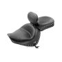 Mustang Motorcycle 79410 Mustang 05-09 Suzuki Boulevard C90, C90T Standard Touring 2PC Seat w/Driver Backrest Studs - Black