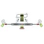Skyjacker 9208 Dual Steering Stabilizer