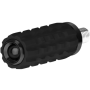 Roland Sands Design 0033-1163-B Toe Peg Billet Traction - Black Ano
