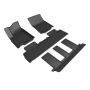 3D MAXpider L1RI00501509 3D MAXider 22-24 RIVIAN R1S Kagu Black Floor Mat - Row 1/2/3