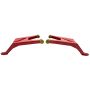 Wehrli WCF102034-TNR 19+ Honda Talon X High Clearance Lower Boxed A-Arm Kit - Talon Red