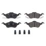 PowerStop 17-816 PowerStop - Z17 Low-Dust Ceramic Brake Pads with Hardware