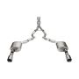 CORSA Performance 21271 Corsa 24 Ford Mustang GT Conv. Xtreme Cat-Back Ex. Sys. 3.0in Dual Rear Ex w/4.5in StraightCut Tips