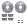 Dynamic Friction 6512-59177 Rotor Kit