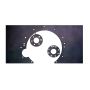 COMPETITION ENGINEERING COE4038 Mid Motor Plate - SBM Steel .090