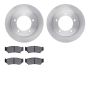 Dynamic Friction 6502-47284 Rotor Kit