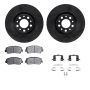 Dynamic Friction 8512-39017 Rotor Kit