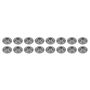 PAC RACING SPRINGS PACPAC-R614-16 1.450 Pacaloy Valve Spring Retainers - 10 Dg