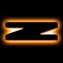 Oracle Lighting 3141-Z-005 Universal Illuminated LED Letter Badges - Matte Black Surface Finish - Z