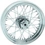 Bikers Choice 492455 73-83 FL FX Chrome 16 Inch Dual Flange Wheel Replaces H-D 40968-73