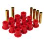Prothane 80-96 Ford Spring & Shackle Bushings - Red