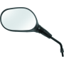 BikeMaster 600327 Yamaha Scooter Mirror 8mm Left - Black