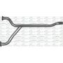 Davico Mfg 925307 Prebent exhaust pipe