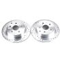 PowerStop JBR1370XPR PowerStop Evolution Performance Drilled, Slotted & Plated Brake Rotor Pair