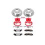 PowerStop KC2018-36 Z36 Truck and SUV Ceramic Brake Pad, Drilled & Slotted Rotor, and Caliper Kit