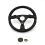 OMP RACING, INC. OMPOD0-1981-071 Racing GP Steering Wheel 3 Spoke 330mm Black