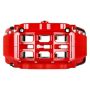 Stoptech 82.242.6100.71 09-15 Dodge Challenger Front BBK w/ Red ST-60 Calipers Slotted Rotors