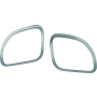 Kuryakyn 7385 Tri-Line Speaker Accents For Road Glide Chrome