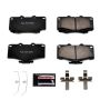 PowerStop Z23-436 PowerStop - Z23 Daily Driver Carbon-Fiber Ceramic Brake Pads with Hardware Kit