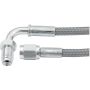 ALLSTAR PERFORMANCE ALL46332-48 48in #3 Line -3 Str/90 Deg 3/8-24 Inv Flr