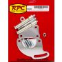 RACING POWER CO-PACKAGED RPCR3830 SBC Saginaw Power Steer Bracket Lwp Chrome