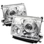 SPYDER 5011954 Projector Headlights - LED Halo - Chrome