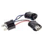 NAMZ NHAP-02 2014+ Road King (w/7in. Dual LED HLamp) Headlight Adapter Pigtail w/Female H9 & H11 to Male H4