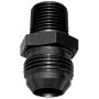 Moroso 22708 1/2in NPT to -12An Fitting - Aluminum - Single