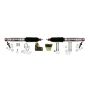 Skyjacker 9297 DUAL STAB KT SILVER W/BK BO