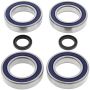 All Balls Racing 25-1128 83-84 Kawasaki KLT200C Wheel Bearing Kit Rear