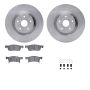Dynamic Friction 6512-13225 Rotor Kit