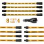 XKGLOW XK041005-A XK Glow Strip Single Color Underglow LED Accent Light Car/Truck Kit Amber - 8x24In Tube + 4x8In