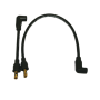 Moroso 27211 80-84 H-D FL / 84-99 H-D FXST/FLST /91-98 H-D FXD Spiral Core Wire Set - Black