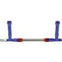 ALLSTAR PERFORMANCE ALL26154 Fuel Line Kit 9-5/16in Std Holley -6AN Blue