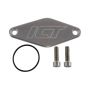 ICT BILLET ICT551152 Fuel Pump Block Off Plat e Direct Injection Delet