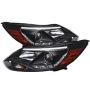 SPYDER 5072832 Projector Headlights - DRL - Black