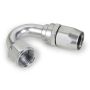FRAGOLA FRG115012-CL #12 150-Degr Power Flow Hose End - Clear
