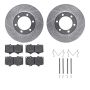 Dynamic Friction 7412-76014 Rotor Kit