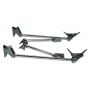 Ridetech 18988099 Universal Weld-in Triangulated 4 Link Kit Polished Stainless