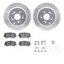 Dynamic Friction 7512-59102 Rotor Kit