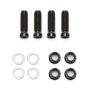 Adjuster Kit 3/8-24 Cup w/Nut 4pk
